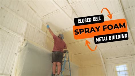 how to insulate a corrugated metal house with foam|spray foam roof insulation.